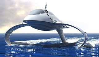 Illustration for article titled Uber Hydrofoil Design Concept Aims to Replace Business Jets